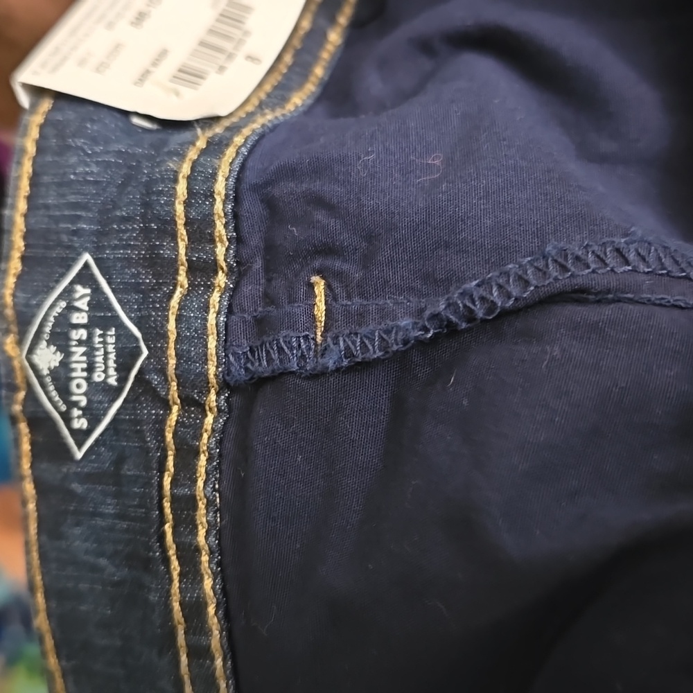 St. John's Bay denim skort - Picture 6 of 6